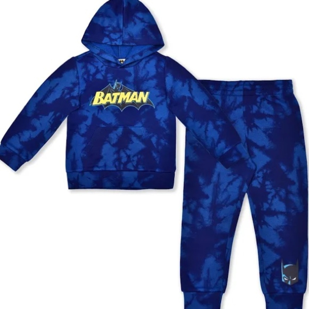 Warner Bros. Batman Boys Hoodie and Pants Set for Toddler